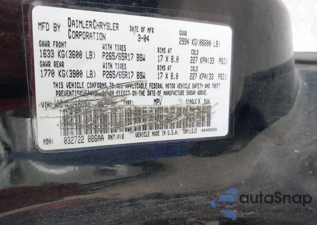 1D4HB48N54F176763: 43175289