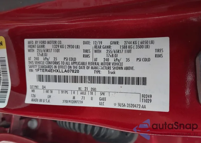 1FTER4EHXLLA07820: 43174866