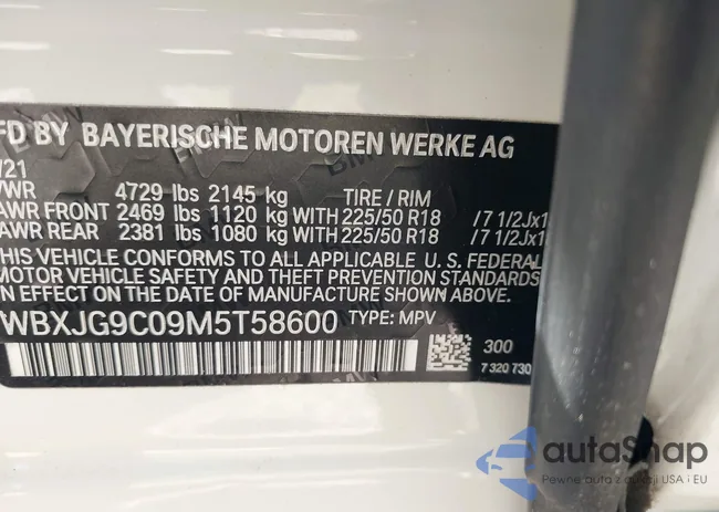 WBXJG9C09M5T58600: 43174957