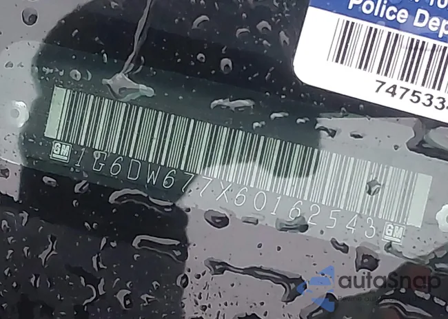 1G6DW677X60162543: 43176215