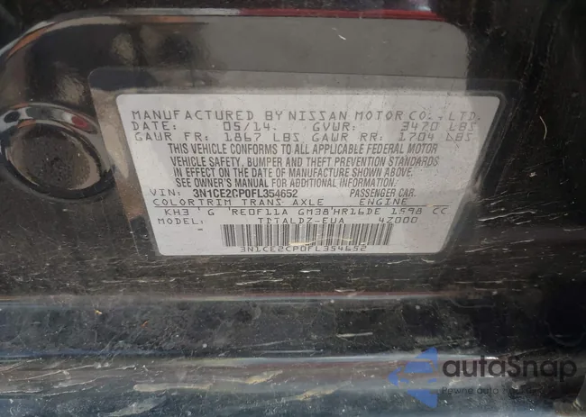 3N1CE2CP0FL354652: 43176220