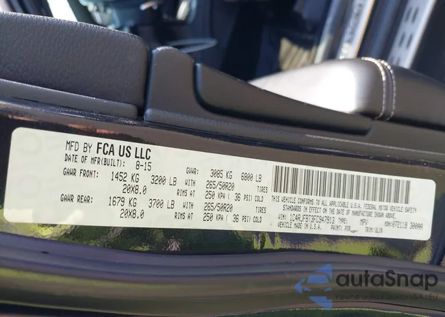 1C4RJFBT3FC947913: 43176282