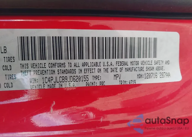 1C4PJLCB9JD620155: 43176285