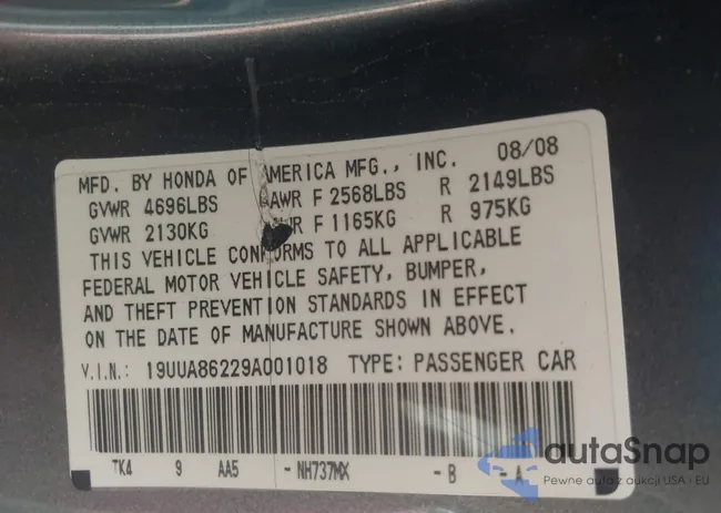 19UUA86229A001018: 43176436