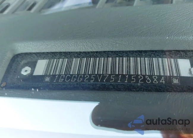 1GCGG25V751152384: 43175694