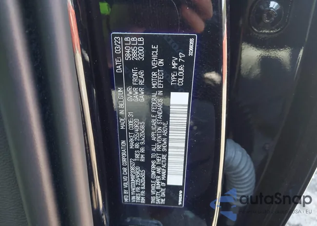 YV4ED3UMXP2085272: 43175793