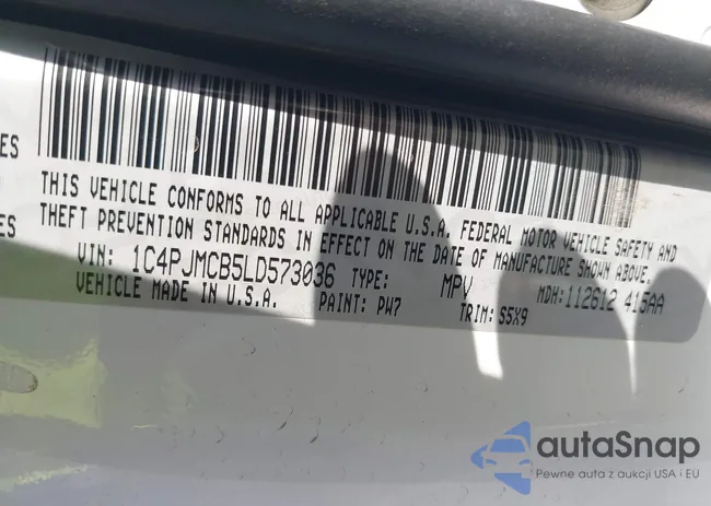 1C4PJMCB5LD573036: 43175982