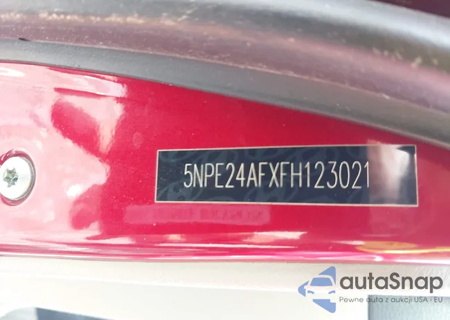 5NPE24AFXFH123021: 43177170