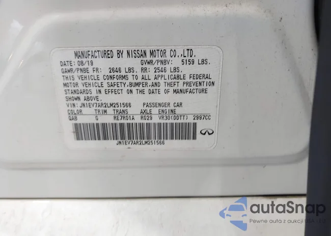 JN1EV7AR2LM251566: 43176700