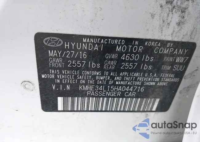 KMHE34L15HA044716: 43178191