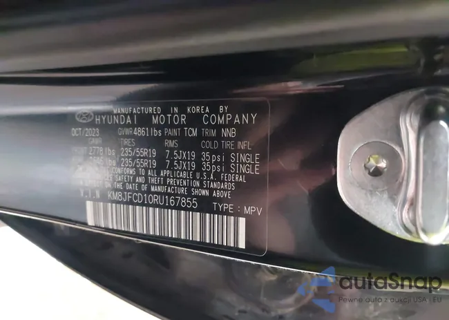 KM8JFCD10RU167855: 43178225