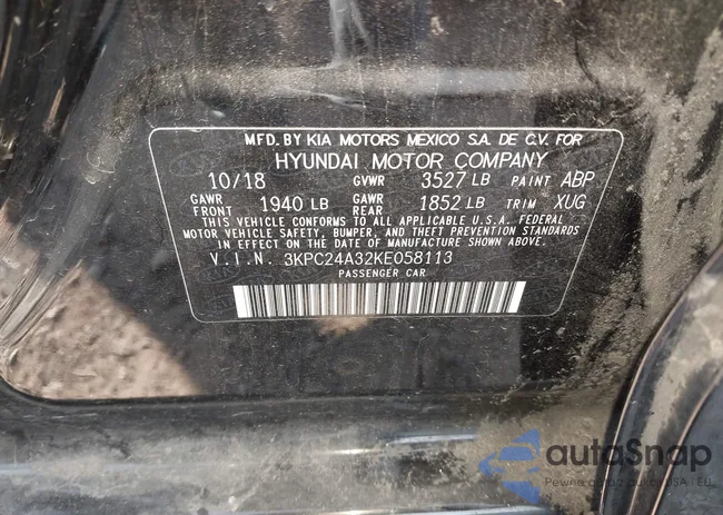 3KPC24A32KE058113: 43178272