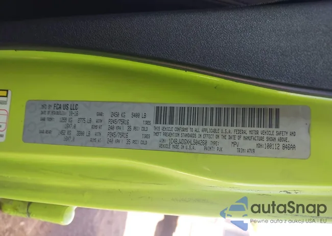 1C4BJWDGXHL504260: 43179493