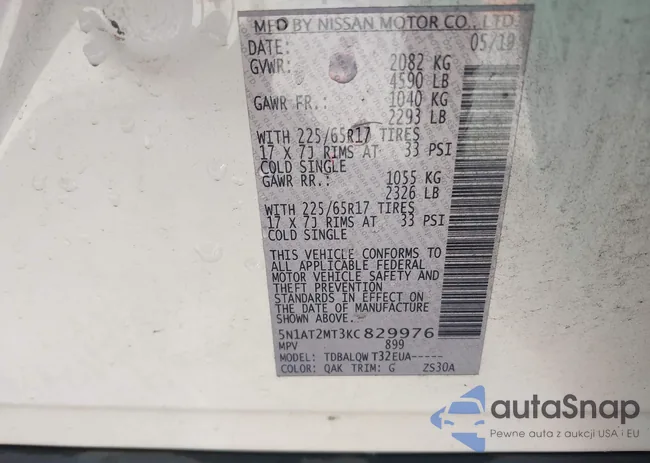 5N1AT2MT3KC829976: 43179575