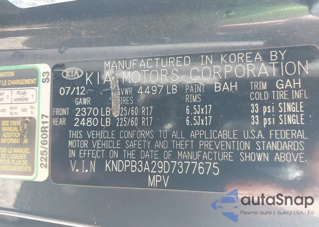 KNDPB3A29D7377675: 43178666