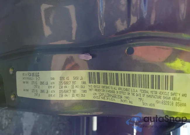 1C4PJLCB4HW661534: 43178837