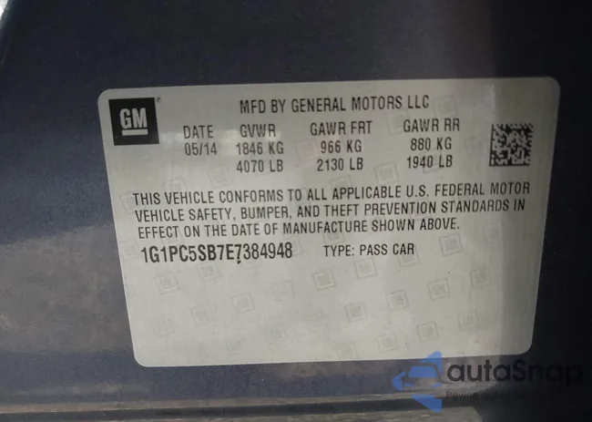 1G1PC5SB7E7384948: 43180131