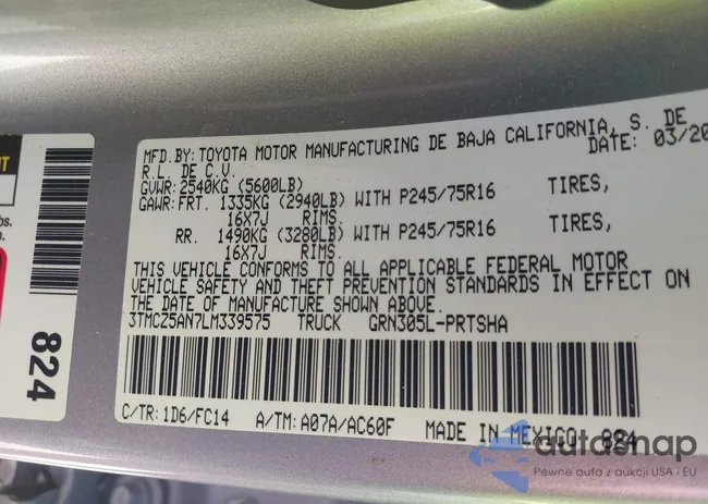 3TMCZ5AN7LM339575: 43180185