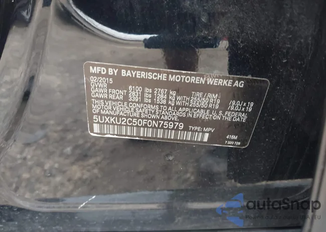 5UXKU2C50F0N75979: 43180188