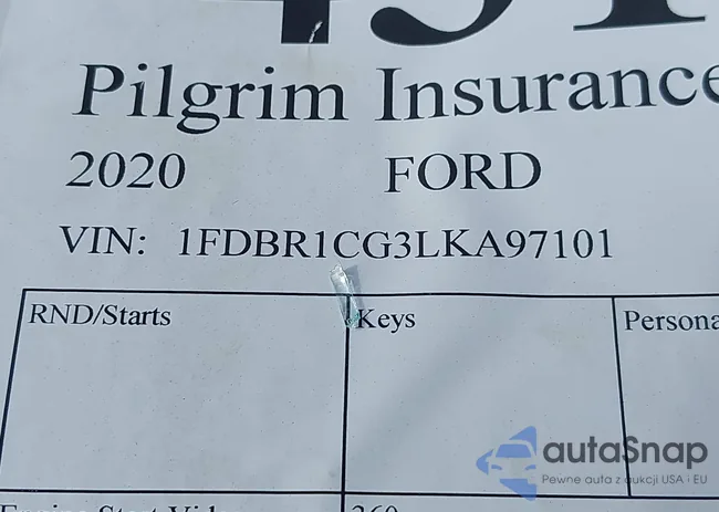 1FDBR1CG3LKA97101: 43180421