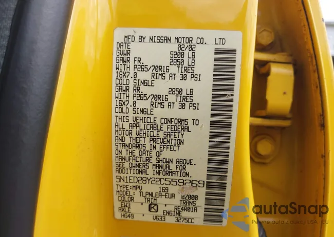 5N1ED28Y22C559269: 43180549