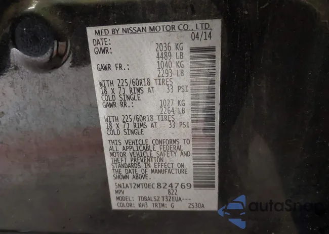 5N1AT2MT0EC824769: 43179816