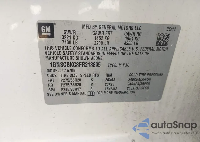 1GNSCBKC8FR218895: 43179904