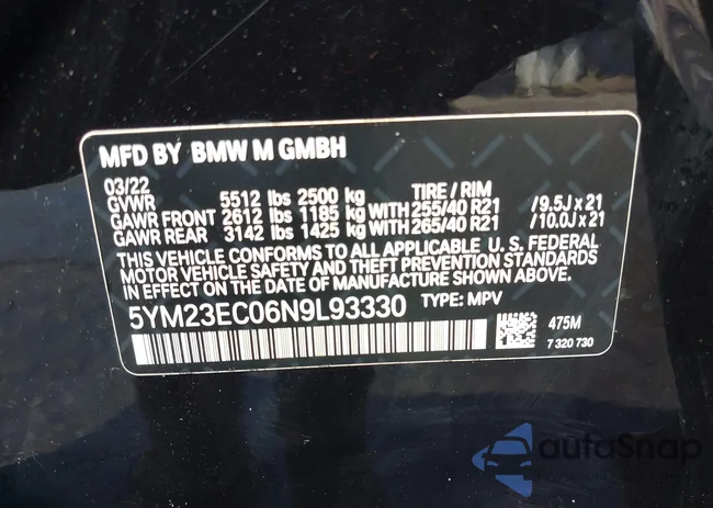 5YM23EC06N9L93330: 43181298