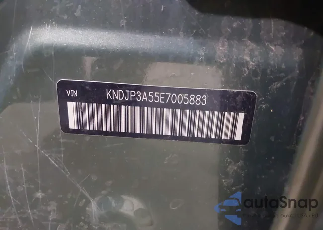 KNDJP3A55E7005883: 43181306