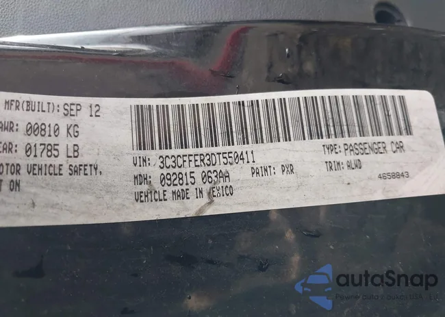 3C3CFFER3DT550411: 43180600