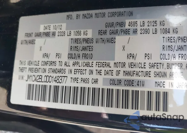 JM1DKBC79G0125122: 43180695