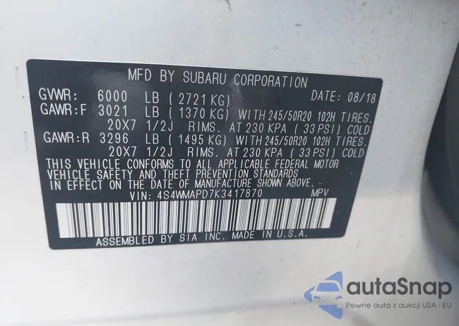 4S4WMAPD7K3417870: 43180853