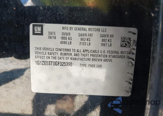 1G1ZE5ST0GF325390: 43180877