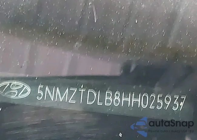 5NMZTDLB8HH025937: 43180973