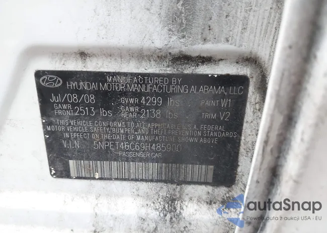 5NPET46C69H485900: 43182085