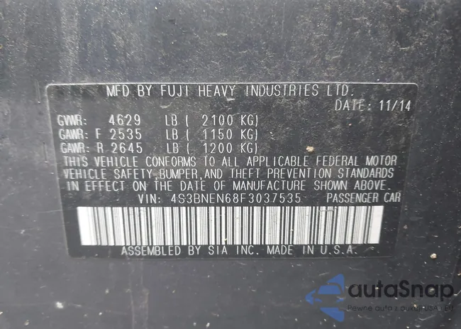 4S3BNEN68F3037535: 43182238