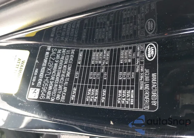 SALZJ2FX7LH059646: 43182361