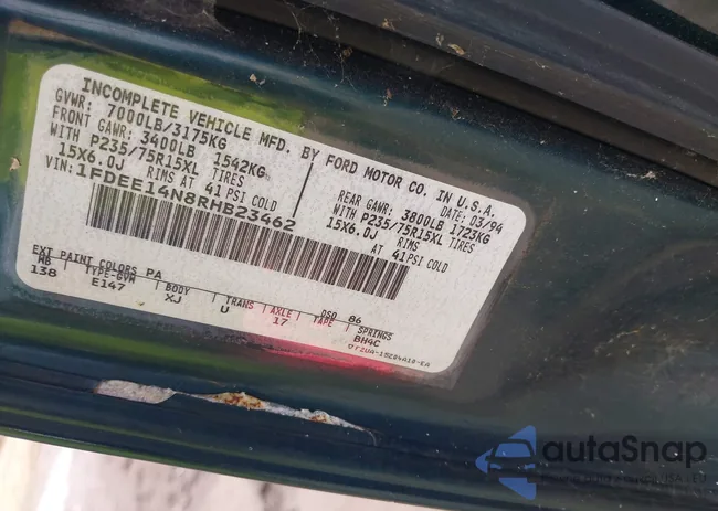 1FDEE14N8RHB23462: 43182486