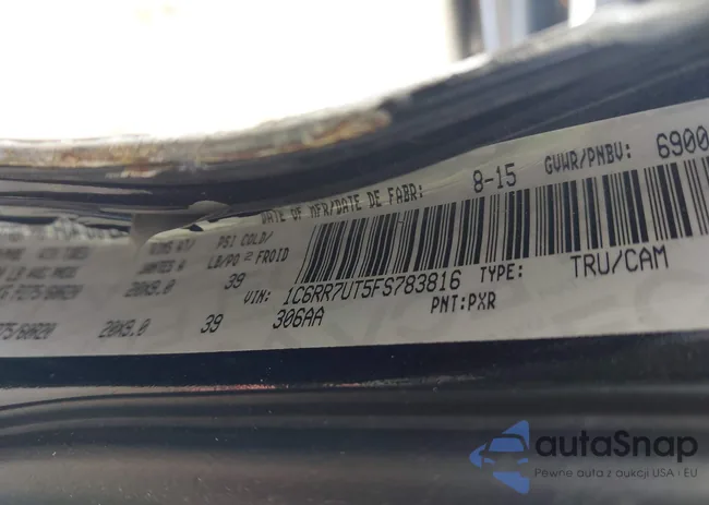 1C6RR7UT5FS783816: 43183050