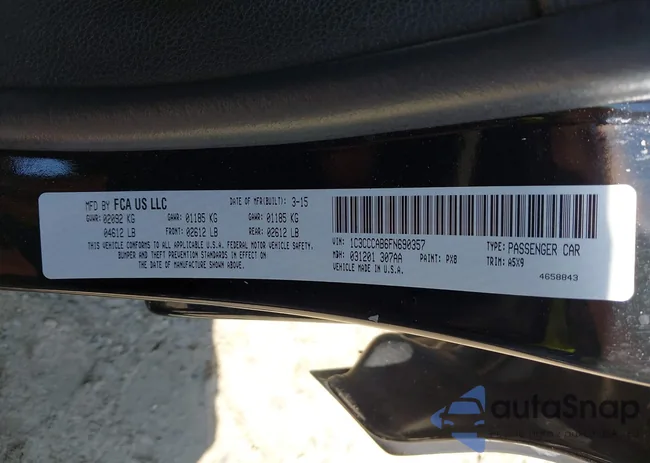 1C3CCCAB6FN690357: 43183078