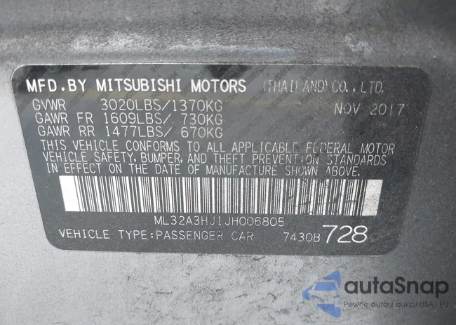 ML32A3HJ1JH006805: 43183259