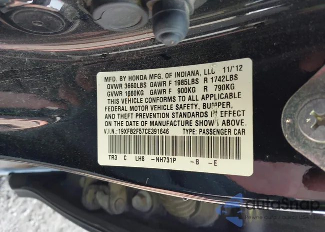 19XFB2F57CE391646: 43183538