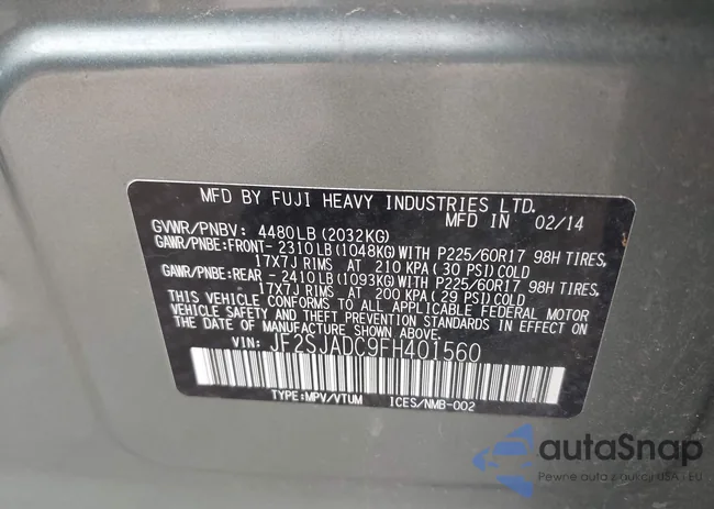 JF2SJADC9FH401560: 43183654