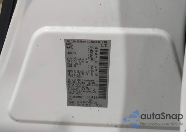 5N1AL0MM1FC551436: 43185209