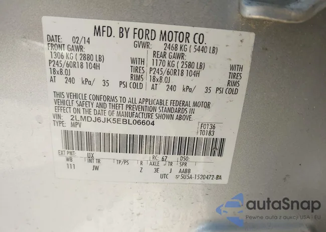 2LMDJ6JK5EBL06604: 43185412