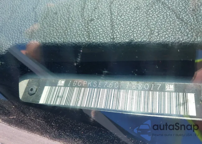 1GCPKSE76CF188017: 43184732