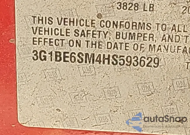 3G1BE6SM4HS593629: 43184879