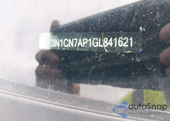 3N1CN7AP1GL841621: 43184925