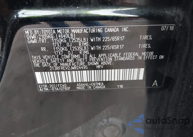 2T3RFREV2JW824495: 43185998