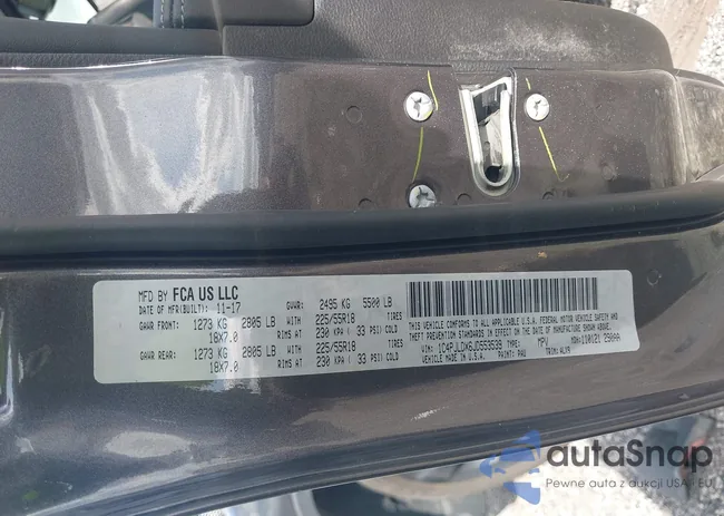 1C4PJLDX6JD553539: 43186217